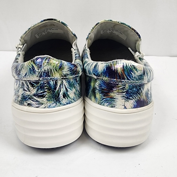 Spring Step Women's Slip-On Shoes Slip and Oil Resistant Multicolor 7 1/2 - Picture 5 of 10